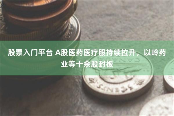 股票入门平台 A股医药医疗股持续拉升，以岭药业等十余股封板