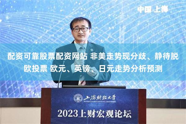 配资可靠股票配资网站 非美走势现分歧、静待脱欧投票 欧元、英镑、日元走势分析预测