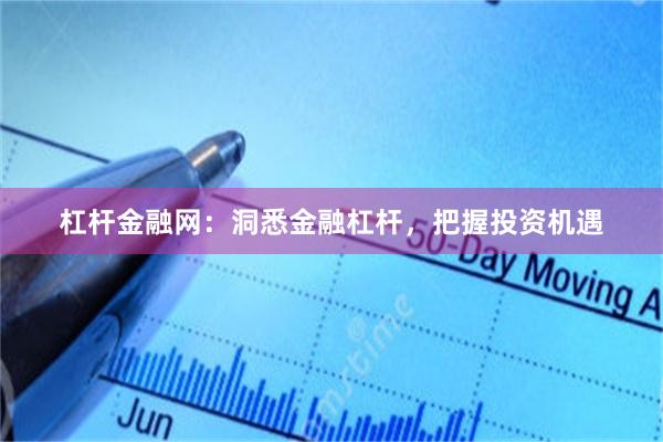 杠杆金融网：洞悉金融杠杆，把握投资机遇