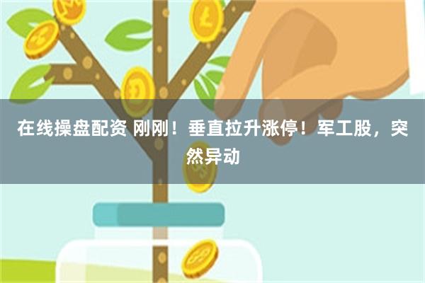 在线操盘配资 刚刚！垂直拉升涨停！军工股，突然异动