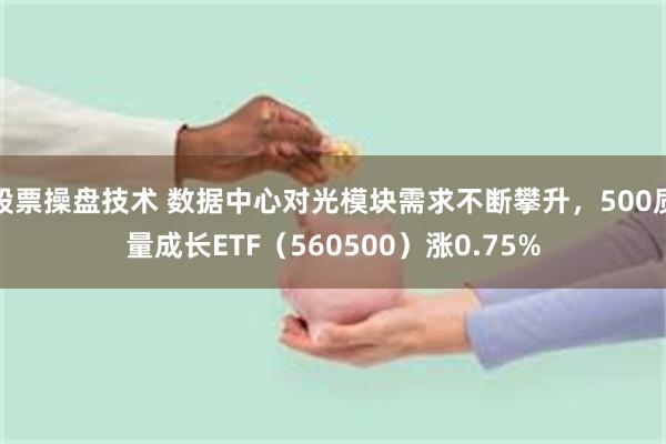 股票操盘技术 数据中心对光模块需求不断攀升，500质量成长ETF（560500）涨0.75%