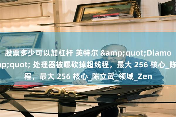 股票多少可以加杠杆 英特尔 &quot;Diamond Rapids&quot; 处理器被曝砍掉超线程，最大 256 核心_陈立武_领域_Zen